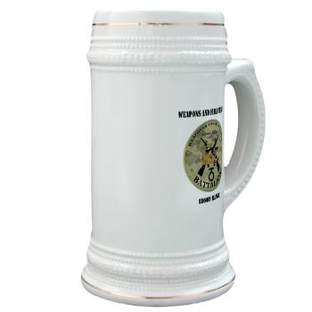 WFTB - M01 - 03 - Weapons & Field Training Battalion with Text - Stein - Click Image to Close